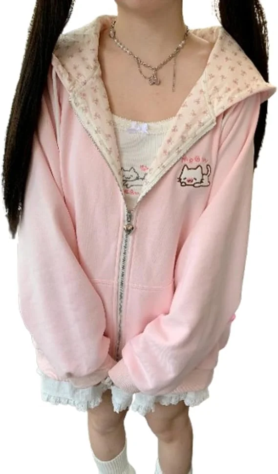 Xojbzoo Women's Y2K Zip Review